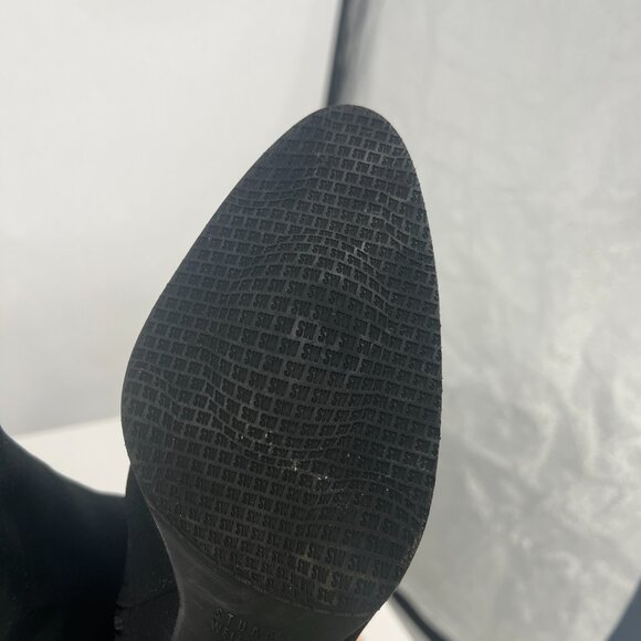 Stuart Weitzman Black Lined Booties Size 10 - Picture 14 of 17